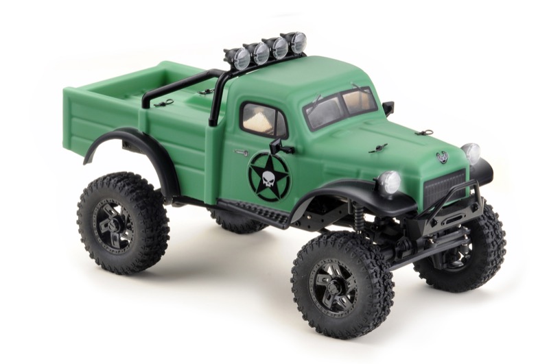 Automodel Absima Scara 1:18 EVO Crawler "Power Wagon V2" - 2 Viteze - Verde RTR